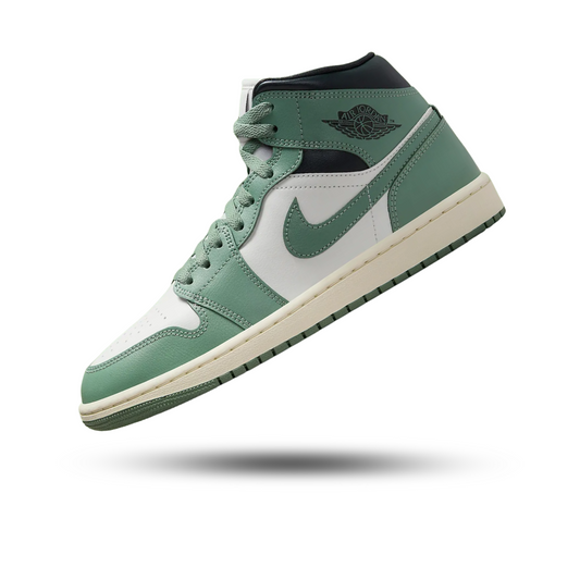 Air Jordan 1 Mid Jade Smoke (Women's)