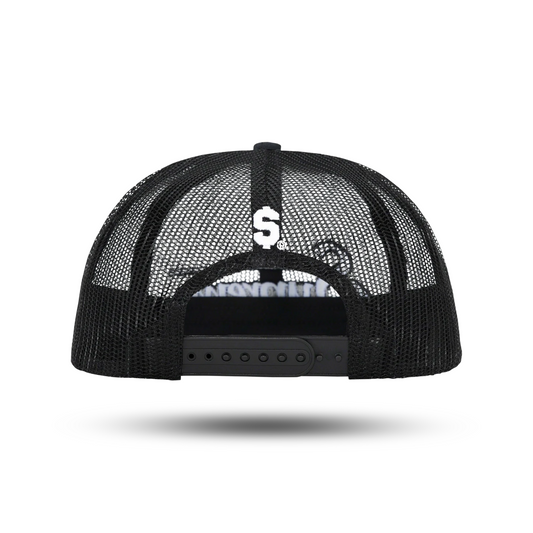 Supreme Mesh 6-Panel Black
