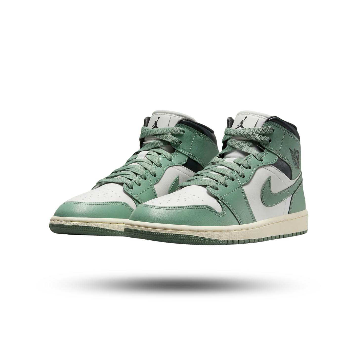 Air Jordan 1 Mid Jade Smoke (Women's)