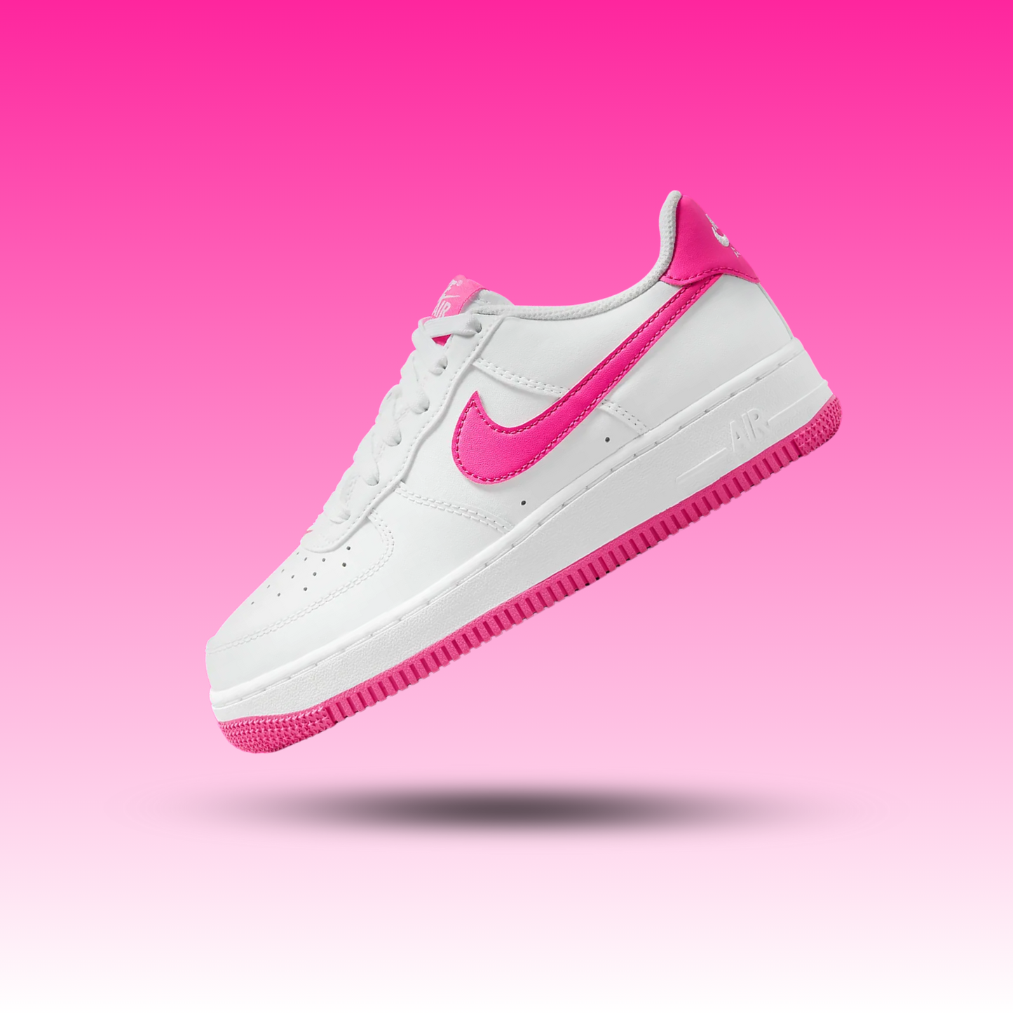 Nike Air Force 1 Low Laser Fuchsia (GS)