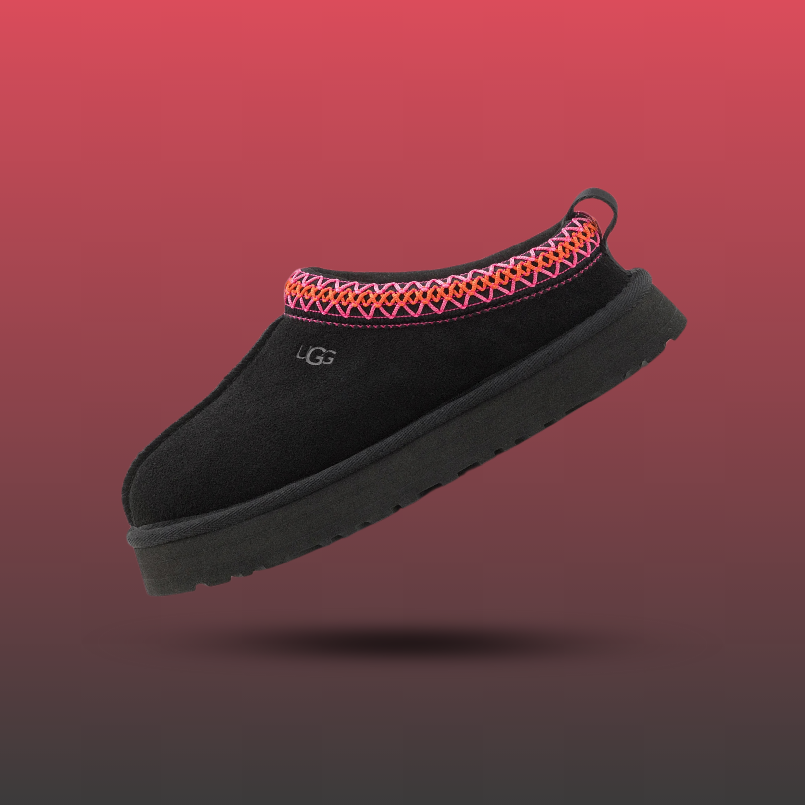 UGG Tazz Slipper Black Multi (Kids)